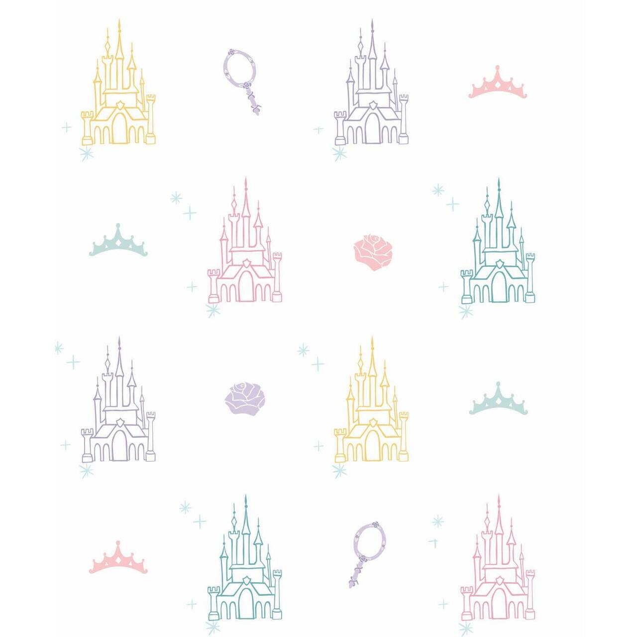 RoomMates Disney® Princess Castle Peel & Stick Wallpaper